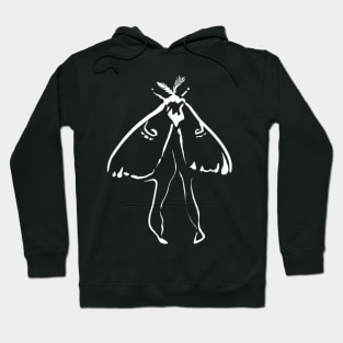 Luna Moth Pink Hoodie